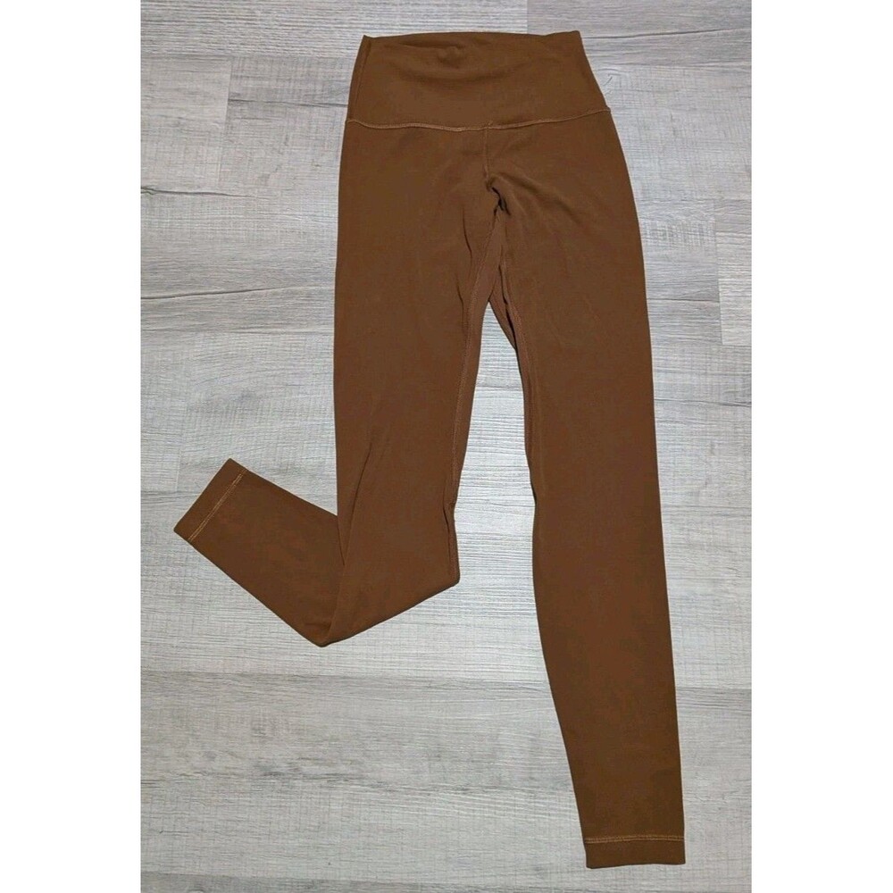 Lululemon Women's Sz 4 Align High Rise Pant 28” Roasted Brown